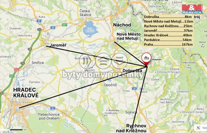 Prodej, Pozemek k bydlení, Kounov