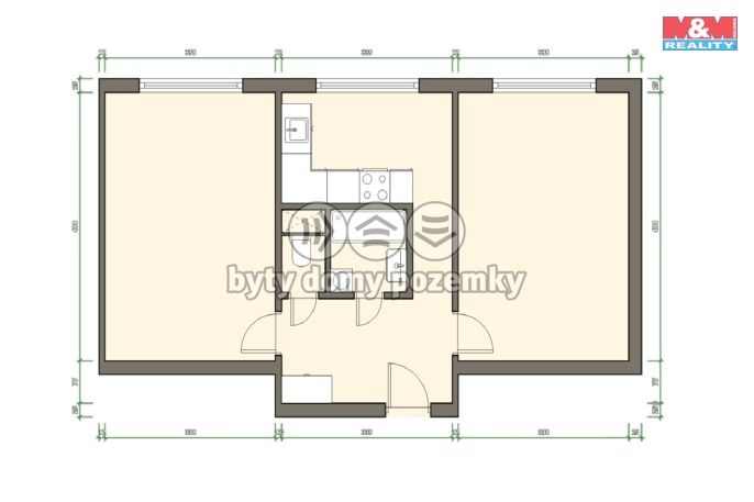 Prodej, Byt 2+1, Praha