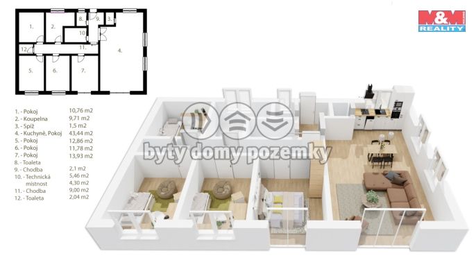 Prodej, Pozemek k bydlení, Červená Voda