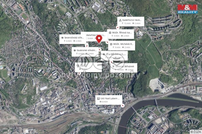 Prodej, Byt 2+1, Ústí nad Labem