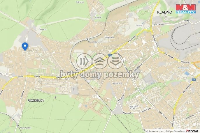 Pronájem, Byt 2+kk, Kladno