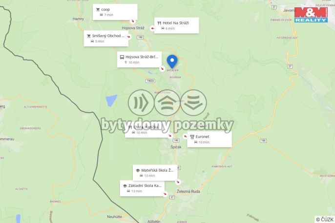 Prodej, Byt 1+kk, Železná Ruda