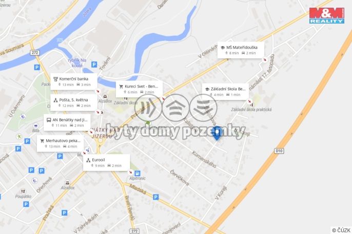 Prodej, Byt 2+kk, Benátky nad Jizerou