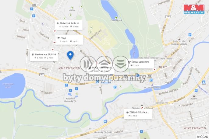 Pronájem, Byt 2+1, Horšovský Týn