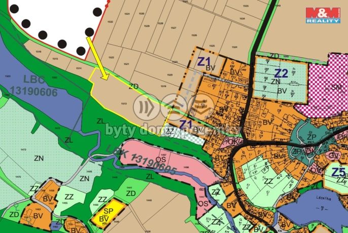 Prodej, Pole, Bratčice