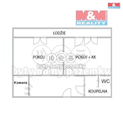 Prodej, Byt 1+1, Litoměřice