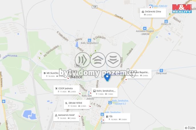 Prodej, Pozemek k bydlení, Kolín