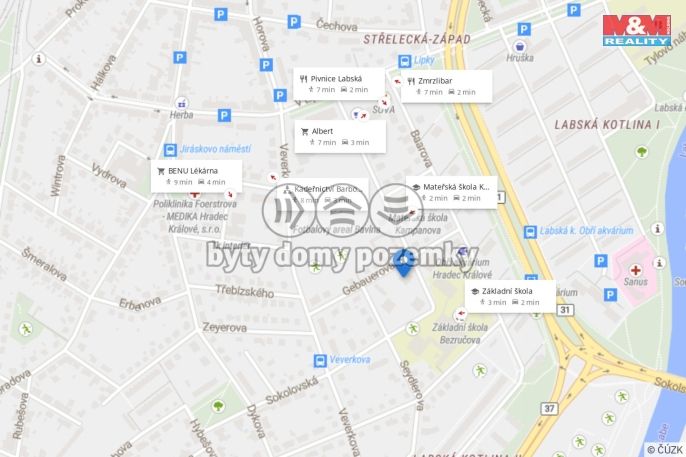 Prodej, Byt 3+kk, Hradec Králové