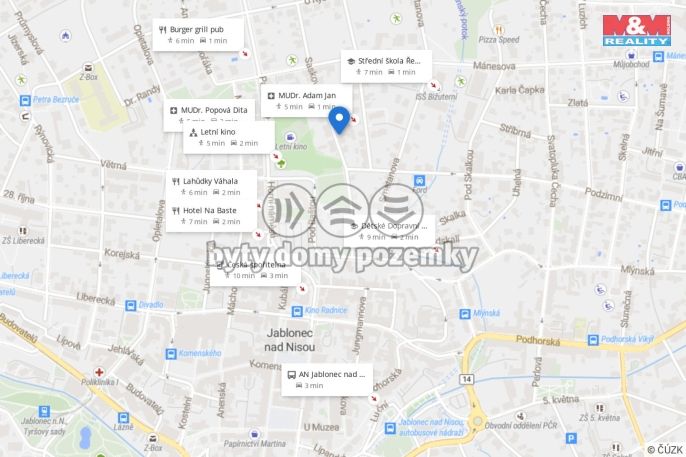 Prodej, Byt 1+1, Jablonec nad Nisou