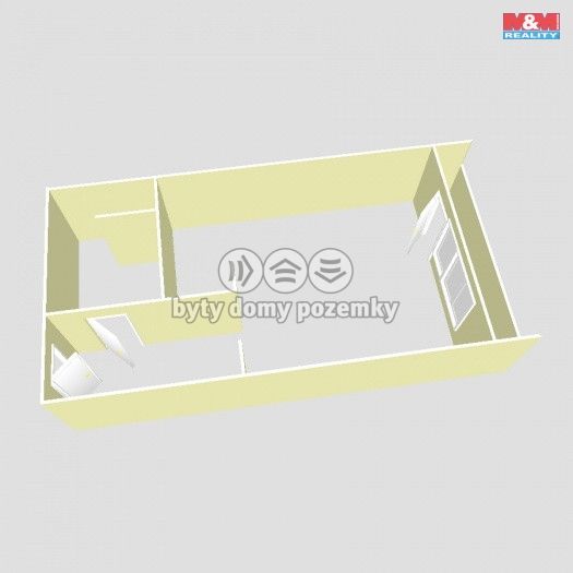 Pronájem, Byt 1+kk, Ostrava