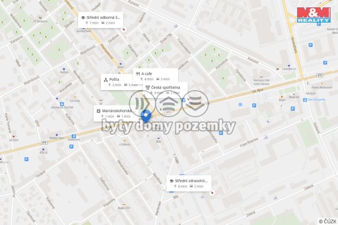 Pronájem, Obchod a služby, Ostrava