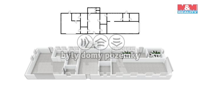 Pronájem, Obchodní objekt, Kladno