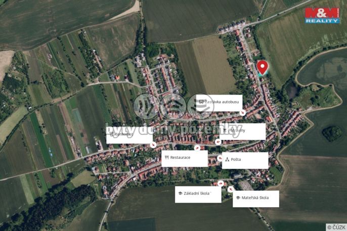 Prodej, Pozemek k bydlení, Tvarožná