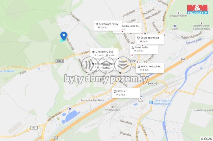 Prodej, Pozemek k bydlení, Zdice
