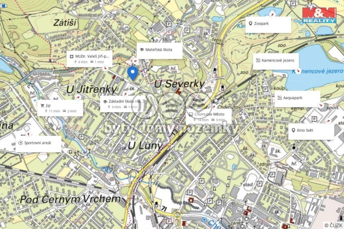 Prodej, Byt 2+1, Chomutov