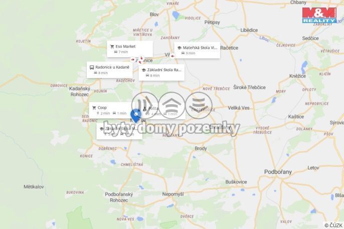 Prodej, Byt 3+1, Mašťov