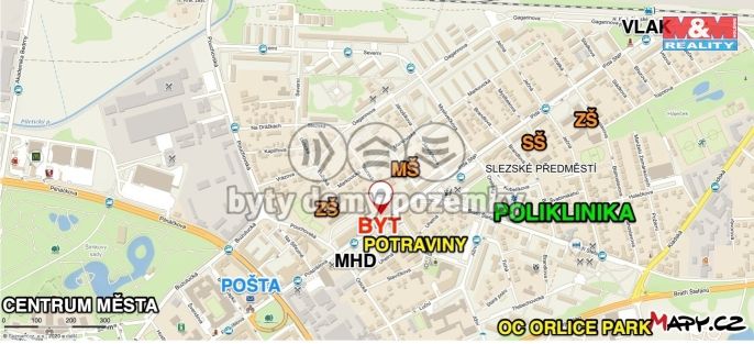 Pronájem, Byt 1+1, Hradec Králové