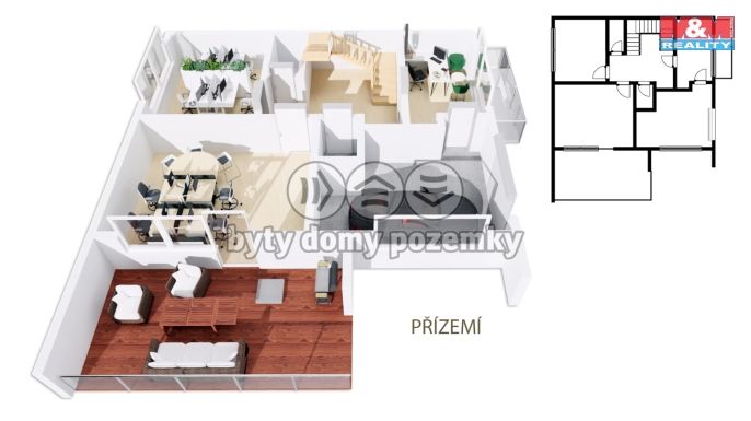 Pronájem, Rodinný dům, Poděbrady