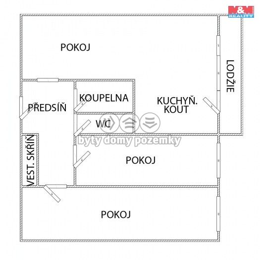 Prodej, Byt 3+kk, Most