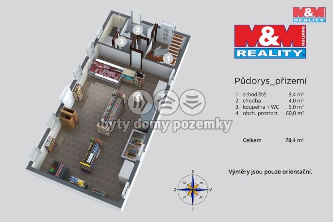 Prodej, Rodinný dům, Vilémov