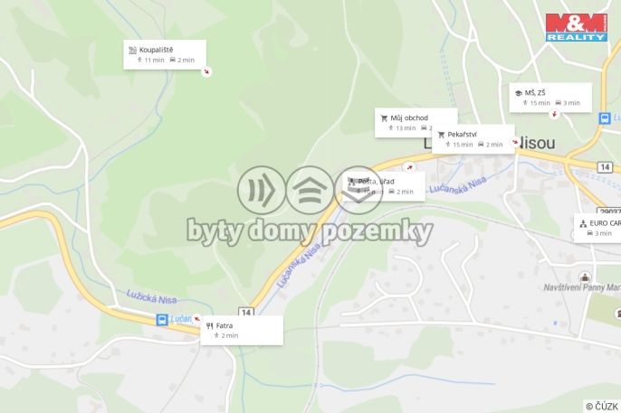 Prodej, Byt 4+1, Lučany nad Nisou