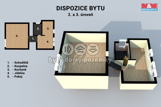 Prodej, Byt 3+1, Zlín