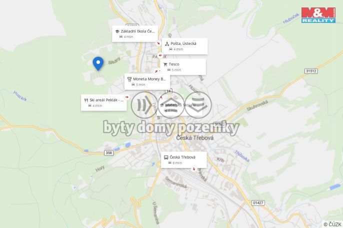 Prodej, Chata, Česká Třebová