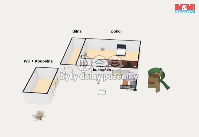 Prodej, Chata, Hořice