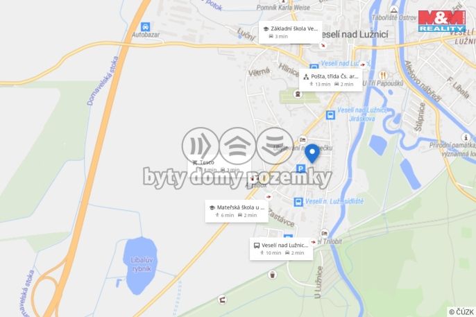 Prodej, Byt 2+1, Veselí nad Lužnicí