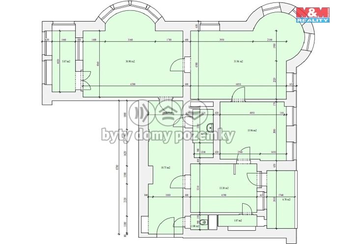 Prodej, Byt 3+1, Vejprty