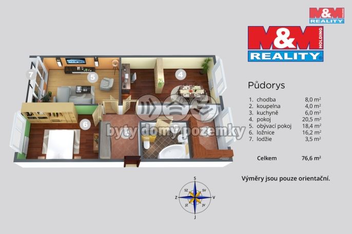 Prodej, Byt 3+1, Varnsdorf