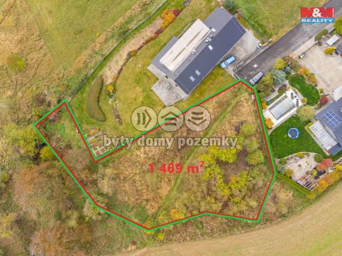 Prodej, Pozemek k bydlení, 1469 m², Divišov, Na Špičníku