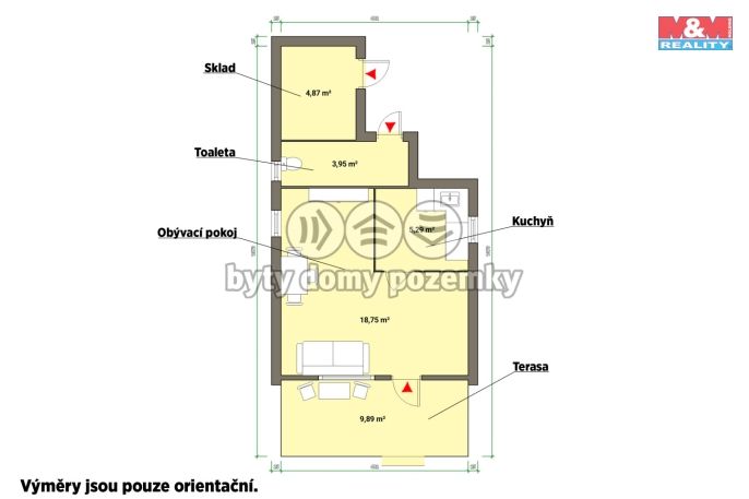 Prodej, Chata, Hroznětín