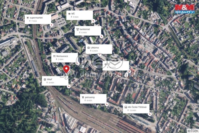 Prodej, Byt 1+1, Česká Třebová