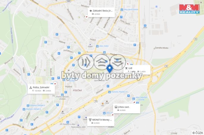 Prodej, Byt 2+1, Chomutov