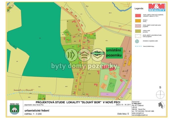 Prodej, Pozemek k bydlení, Nová Pec