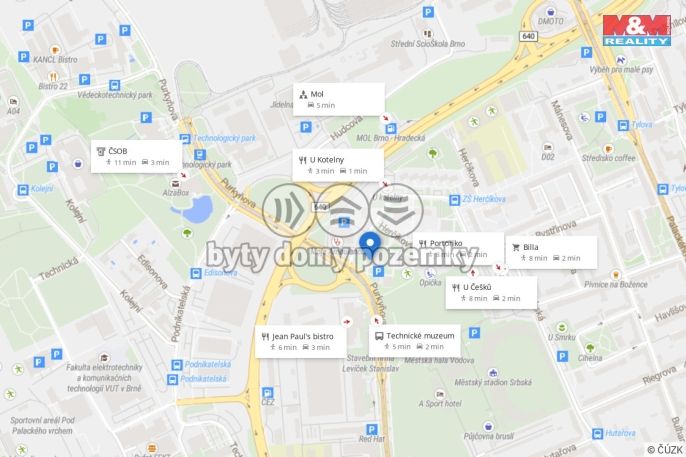 Pronájem, Byt 1+kk, Brno