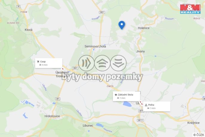 Prodej, Pozemek k bydlení, Libuň