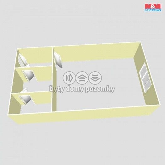 Pronájem, Byt 1+kk, Kopřivnice