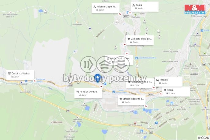 Prodej, Pozemek k bydlení, Jeseník