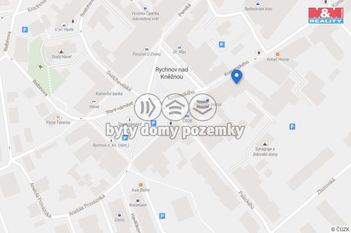 Pronájem, Obchod a služby, Rychnov nad Kněžnou