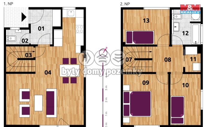 Pronájem, Rodinný dům, Jenštejn