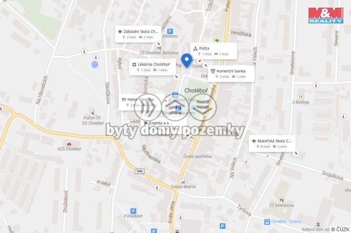 Pronájem, Byt 3+kk, Chotěboř