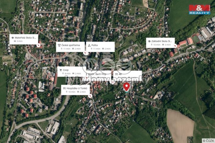 Prodej, Pozemek k bydlení, Slušovice