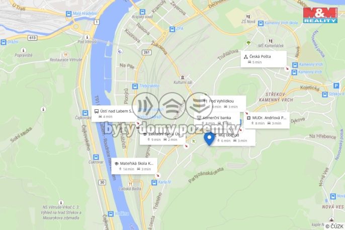 Prodej, Byt 3+1, Ústí nad Labem