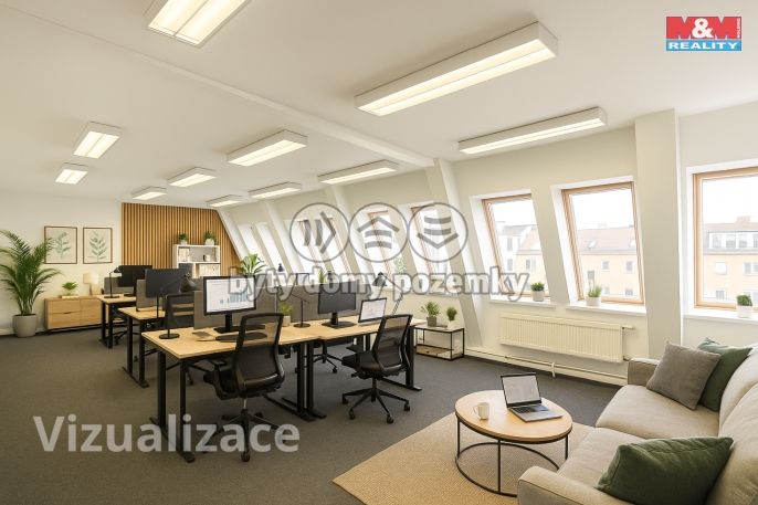 Pronájem, Kancelářský prostor, Praha