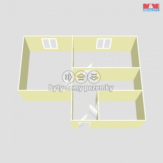 Pronájem, Byt 1+1, České Velenice