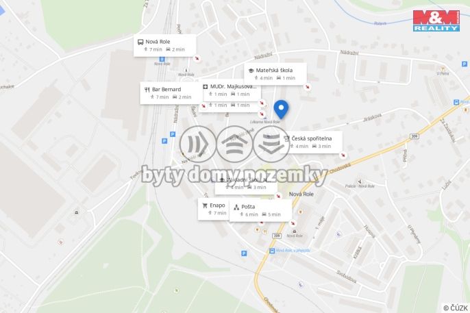 Pronájem, Byt 2+1, Nová Role