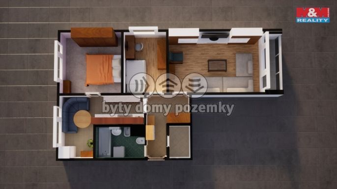 Prodej, Byt 3+1, Jablonné v Podještědí