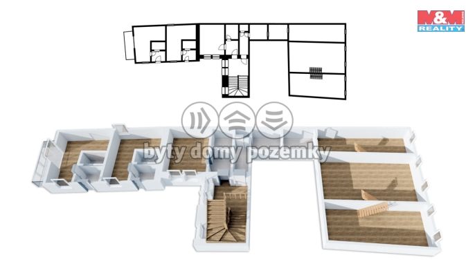 Prodej, Nájemní dům, Šumperk